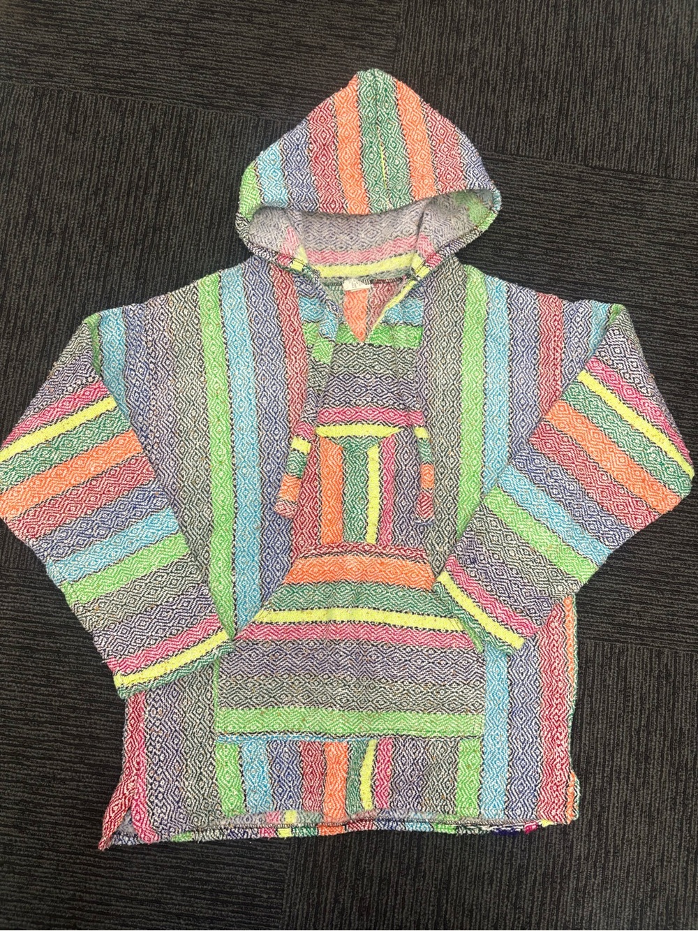 Molina Baja Knit Hoodie in Multi